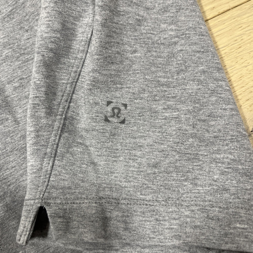 Lululemon Small Connector Short Heathered Gray Relax High Rise - Picture 2 of 8